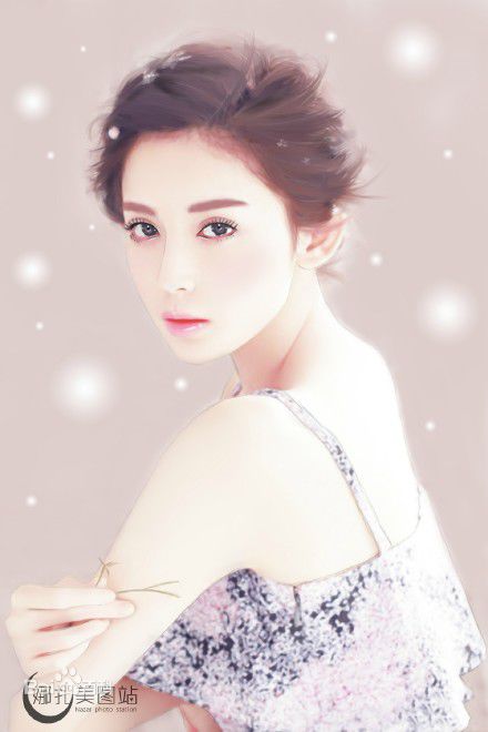 古力娜扎尔·拜合提亚尔(Gulinazhaer Baihetiyaer、Gulnazar)手绘生活照