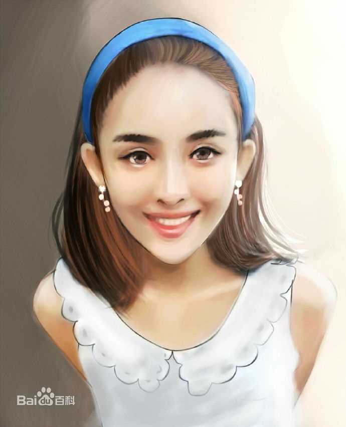 古力娜扎尔·拜合提亚尔(Gulinazhaer Baihetiyaer、Gulnazar)手绘生活照