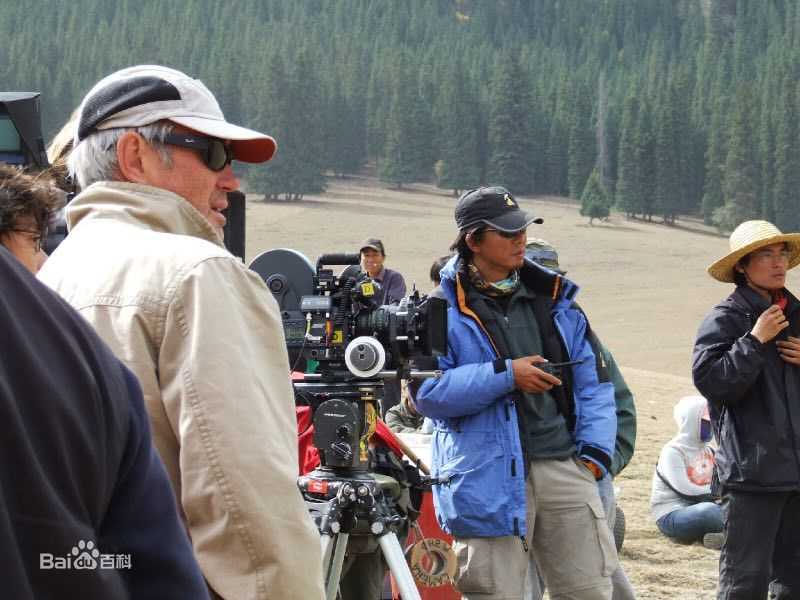 常晓阳电影蒙古王工作照图册