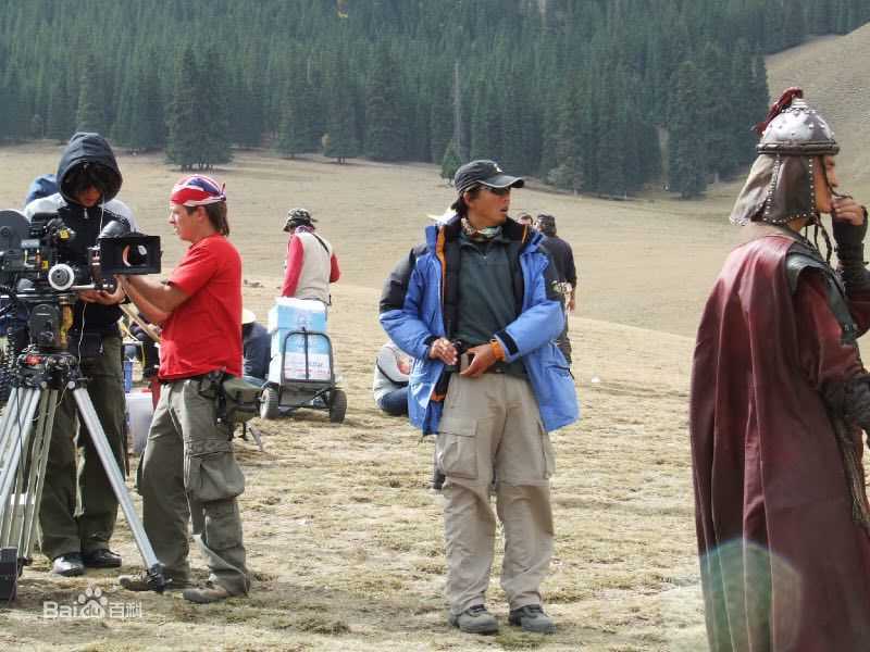 常晓阳电影蒙古王工作照图册