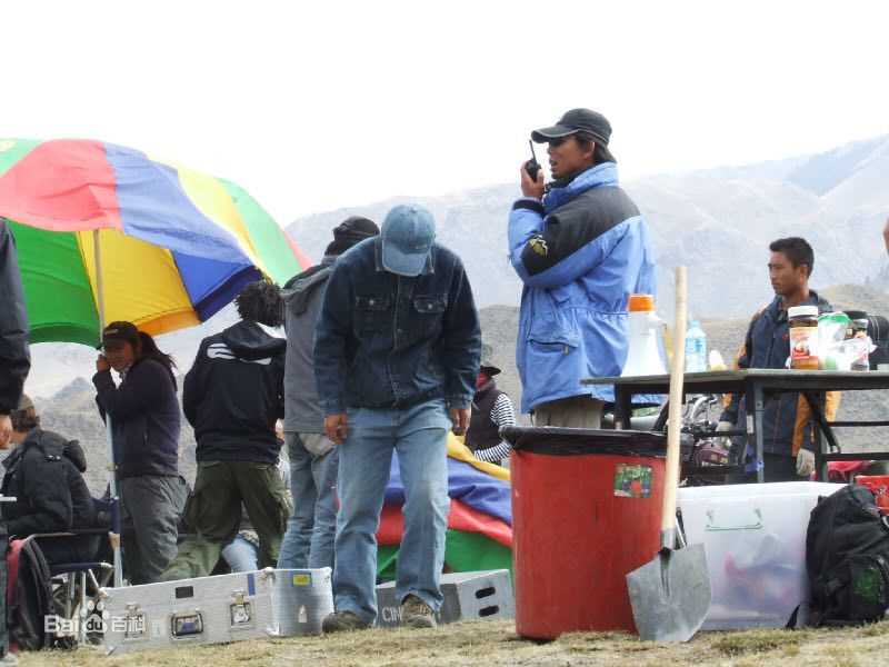 常晓阳电影蒙古王工作照图册