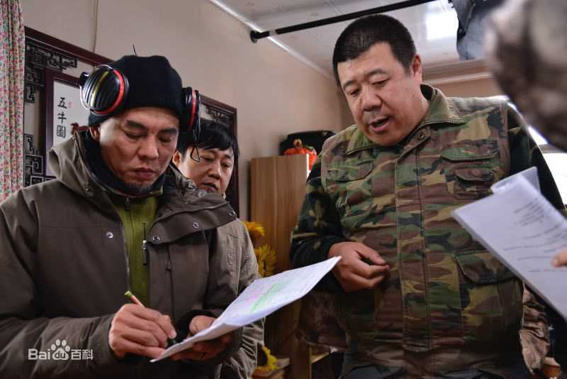 常晓阳电视剧“欢天喜地过大年”工作照图片图集