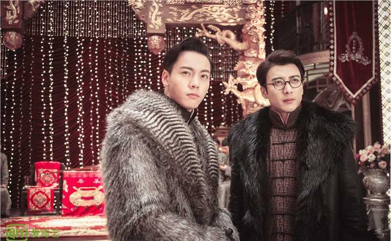 应昊茗老九门前后照片