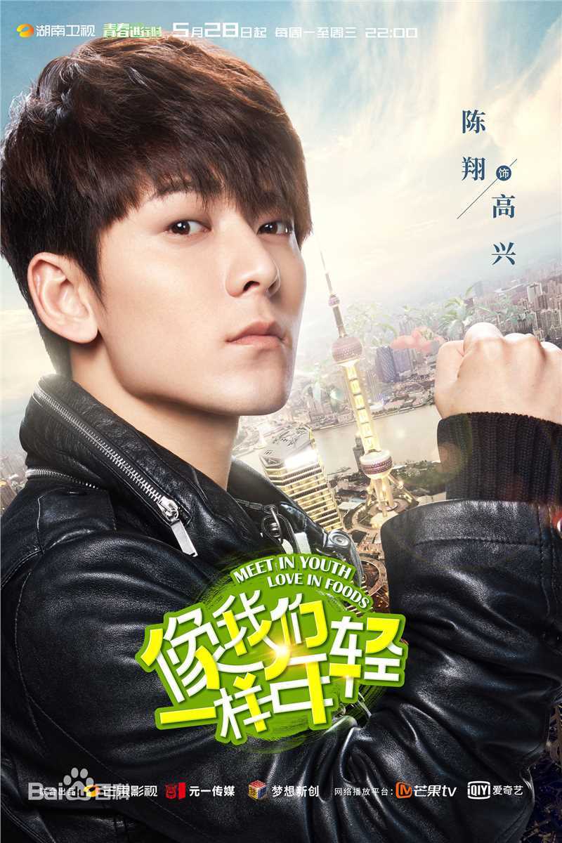 陈翔(Sean)在电视剧《像我们一样年轻》中的