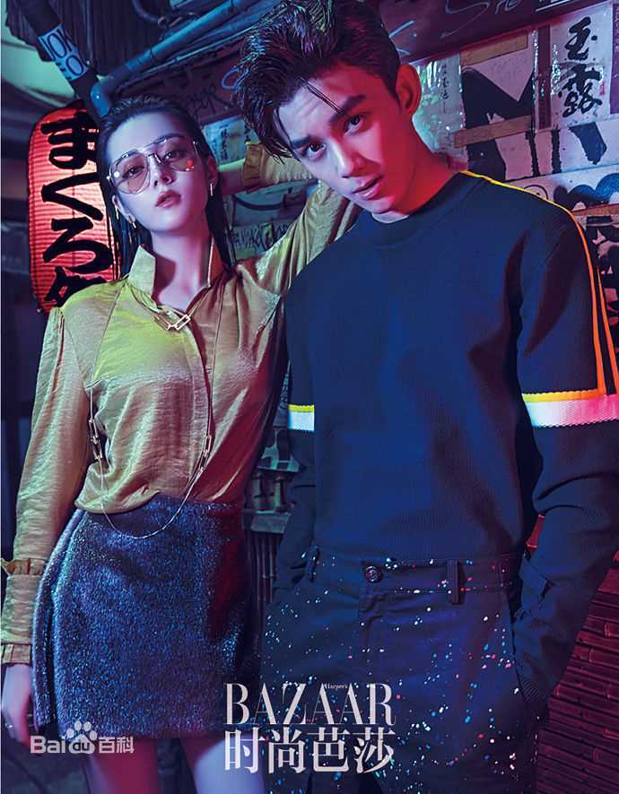 吴磊(Leo)在《时尚芭莎》中的