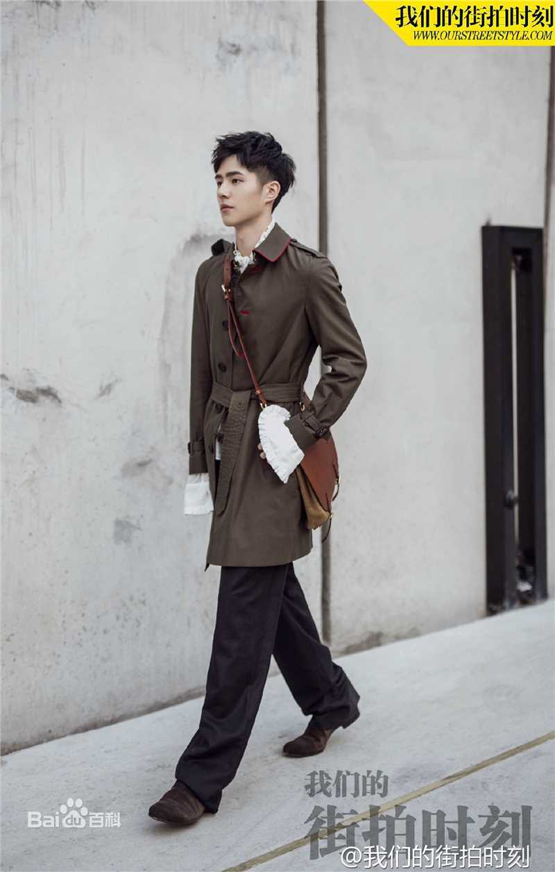 刘昊然街拍时刻生活照