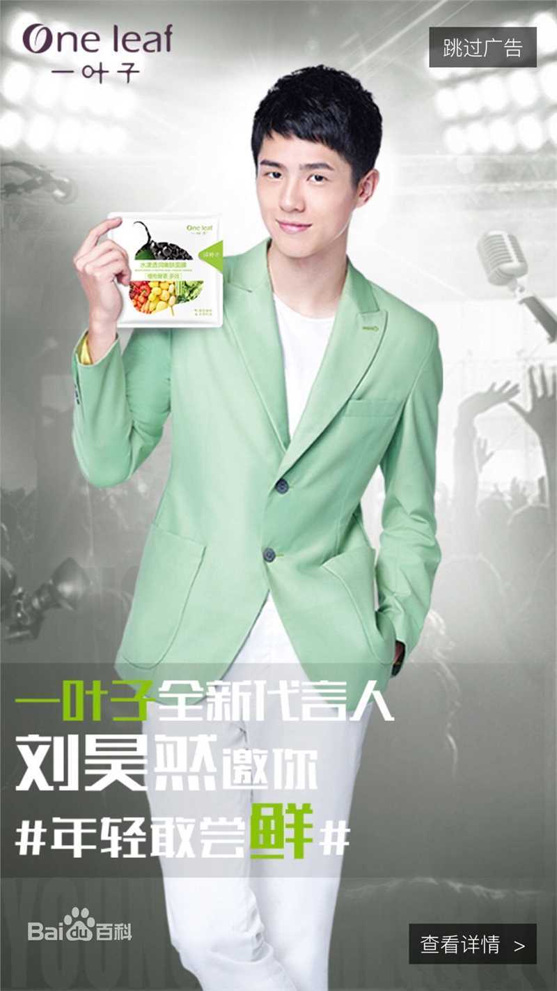 刘昊然-广告代言图片图集