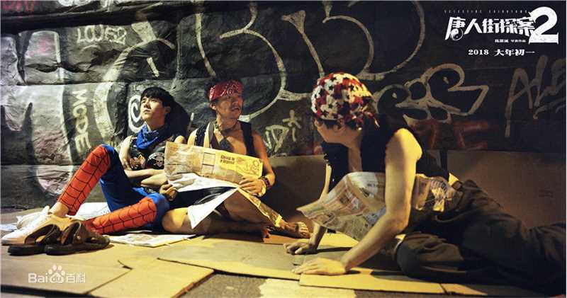 最优质刘昊然在-《唐人街探案2》电影中的相册