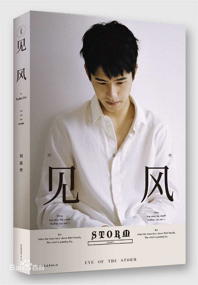 最优质刘昊然在个人首本著作《见风》中的相册