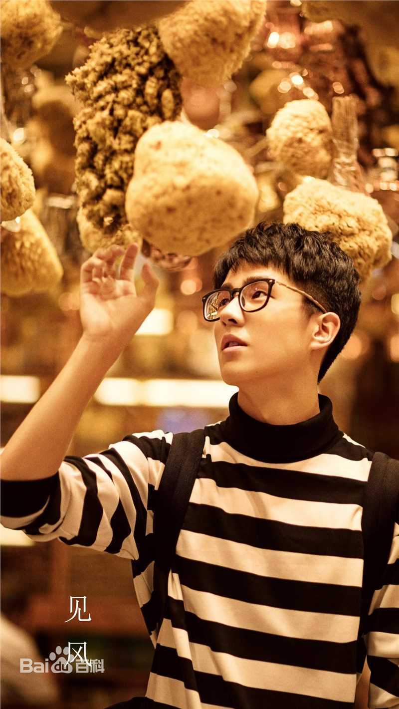 最优质刘昊然在个人首本著作《见风》中的相册