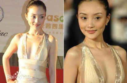 李小璐(Jacqueline Lulu Li/Li XiaoLu)童年时的前后照片