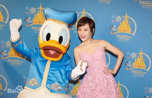 孙俪(Sun Li)与迪士尼壁纸壁纸