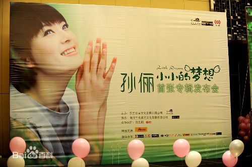 最全孙俪(Sun Li)在《小小的梦想》专辑北京发布会中的相册