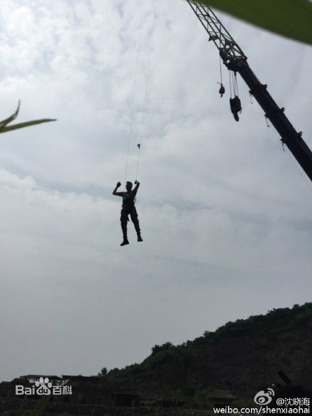 最新沈晓海在《勇者奇兵》真人秀中的图集