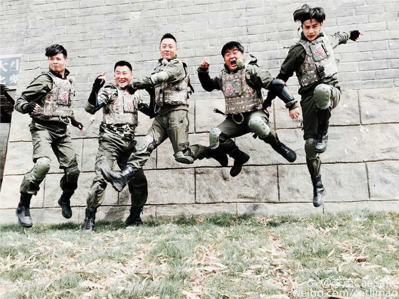 最新沈晓海在《勇者奇兵》真人秀中的图集