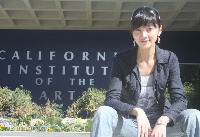 白羽(Yu Bai)在美国素颜照相册