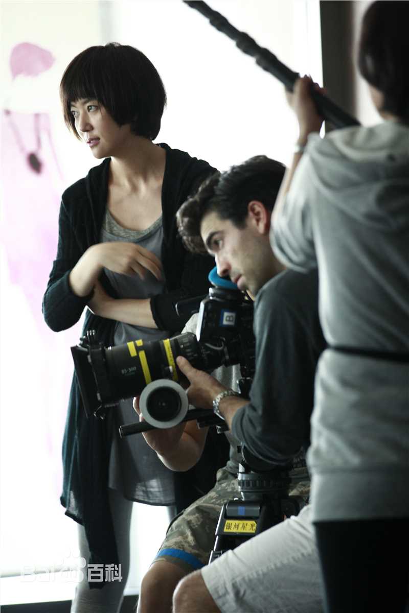 最新白羽(Yu Bai)在在《替身》片场中的壁纸