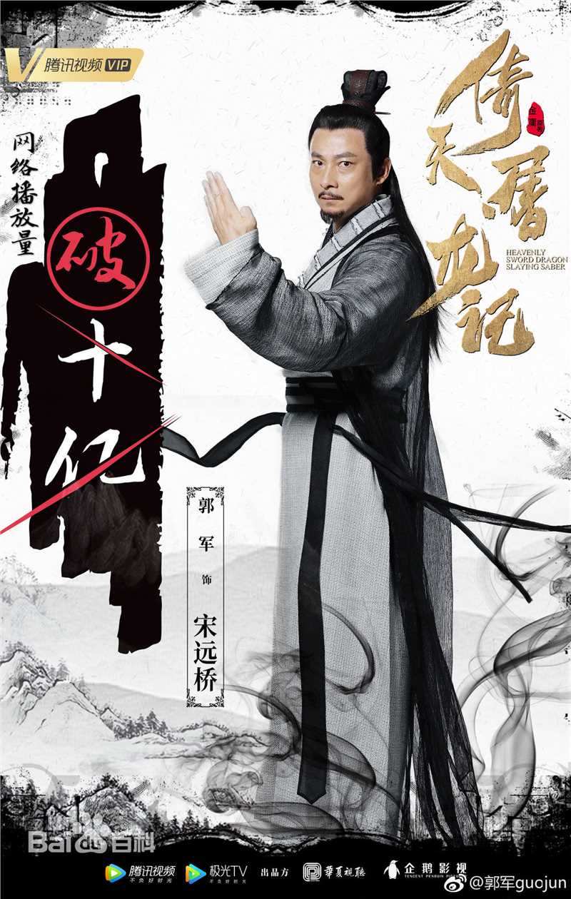 最优质郭军(GuoJun)在新版《倚天屠龙记》 饰 宋远桥中的相册