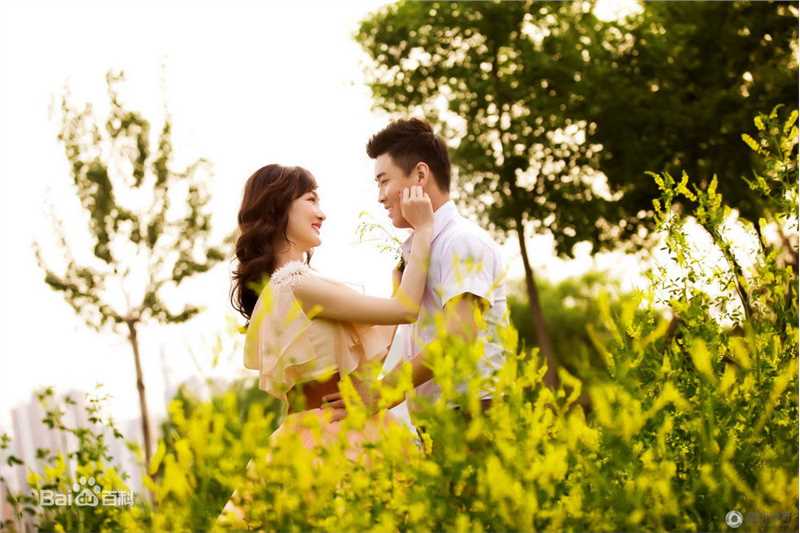 王皓(Wang Hao)婚纱照壁纸壁纸