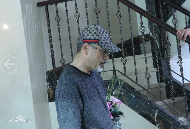 潘美如在电影《外星人》拍摄现场