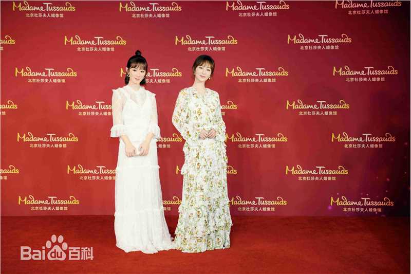 杨紫(Andy)北京杜莎夫人蜡像馆揭幕图片图册