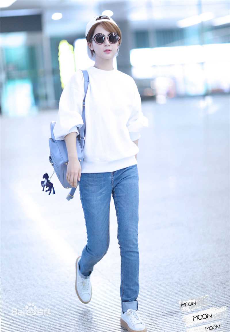 杨紫(Andy)机场前后照片