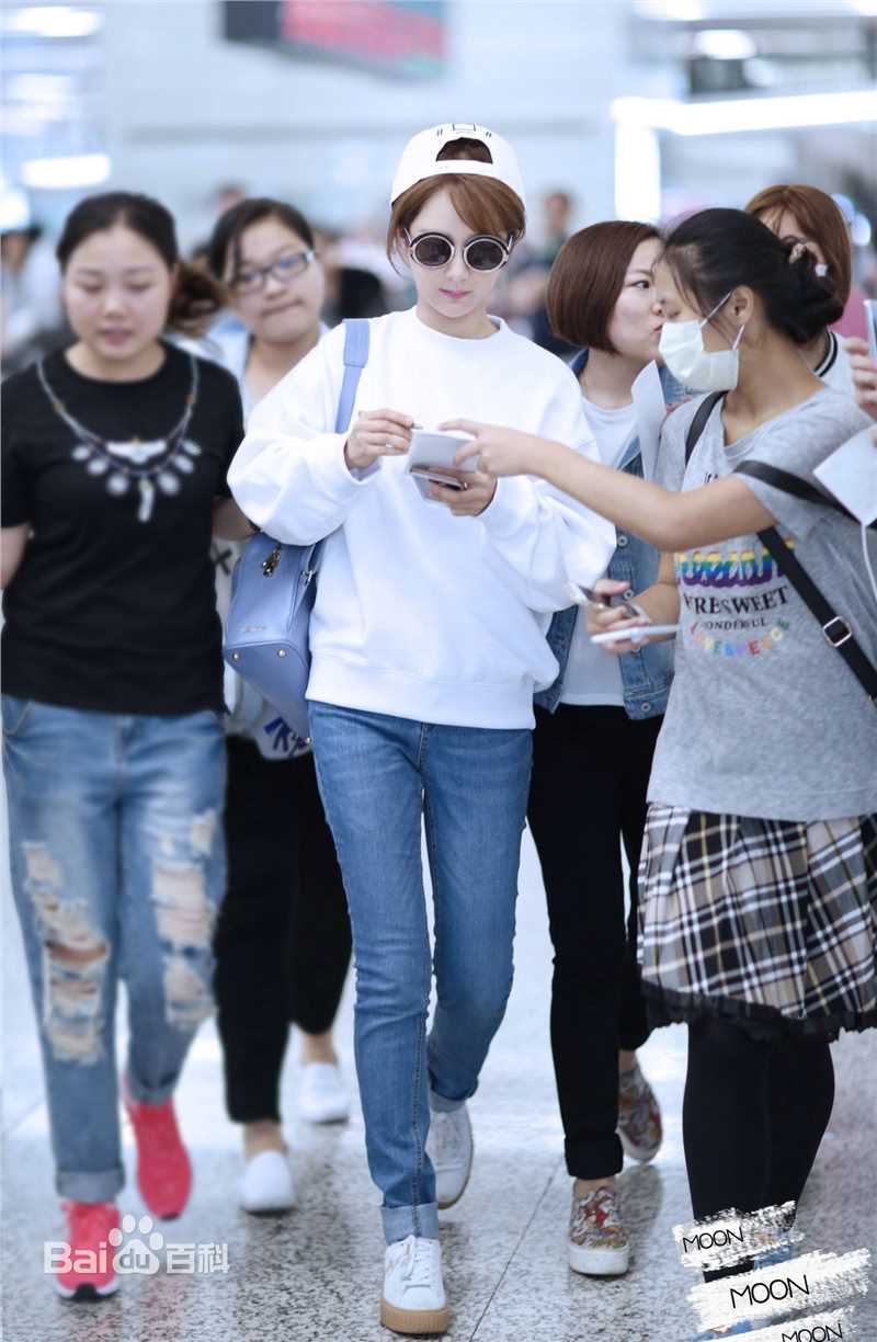 杨紫(Andy)机场前后照片