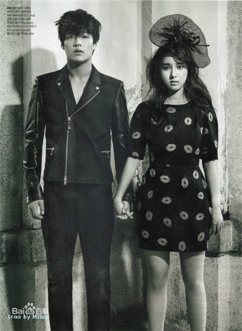 姜河那()精选杂志画报图册