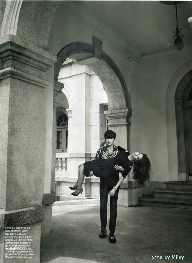 姜河那()精选杂志画报图册