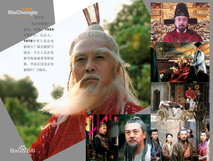 马崇乐近些年塑造的新角色前后照片