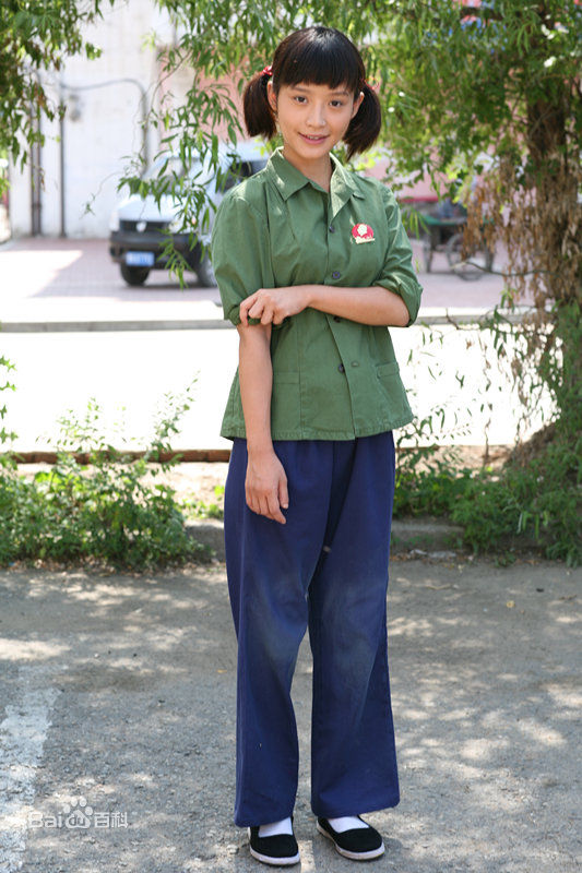 瑛子(Ruth)电视剧知青前后照片