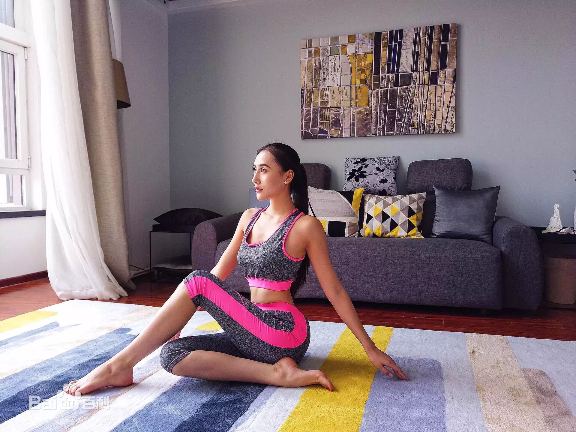 吴晴(Kate)：健身、生活照图片图册