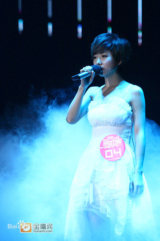 洪辰(Cici)比赛照片素颜照壁纸