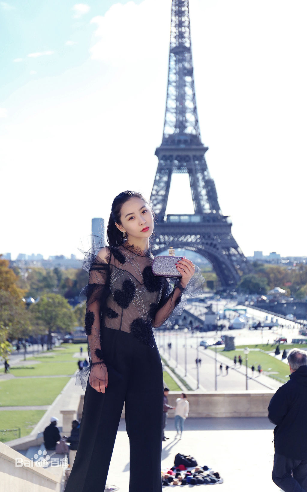 张维娜街拍壁纸壁纸