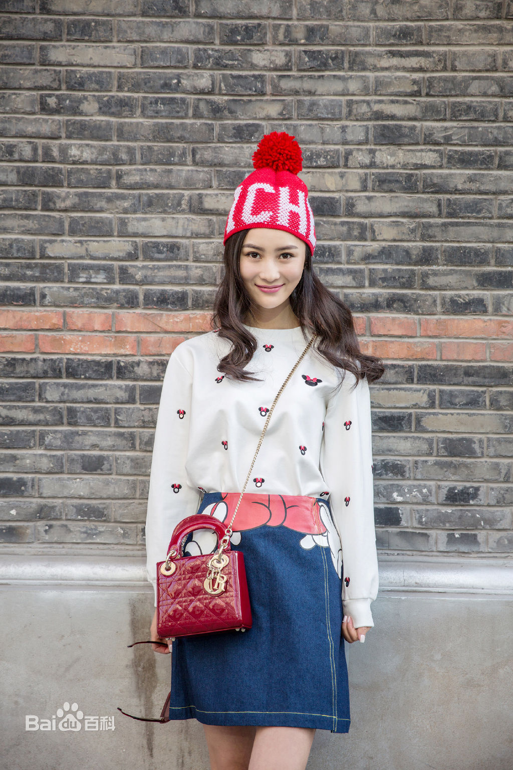 张维娜街拍壁纸壁纸