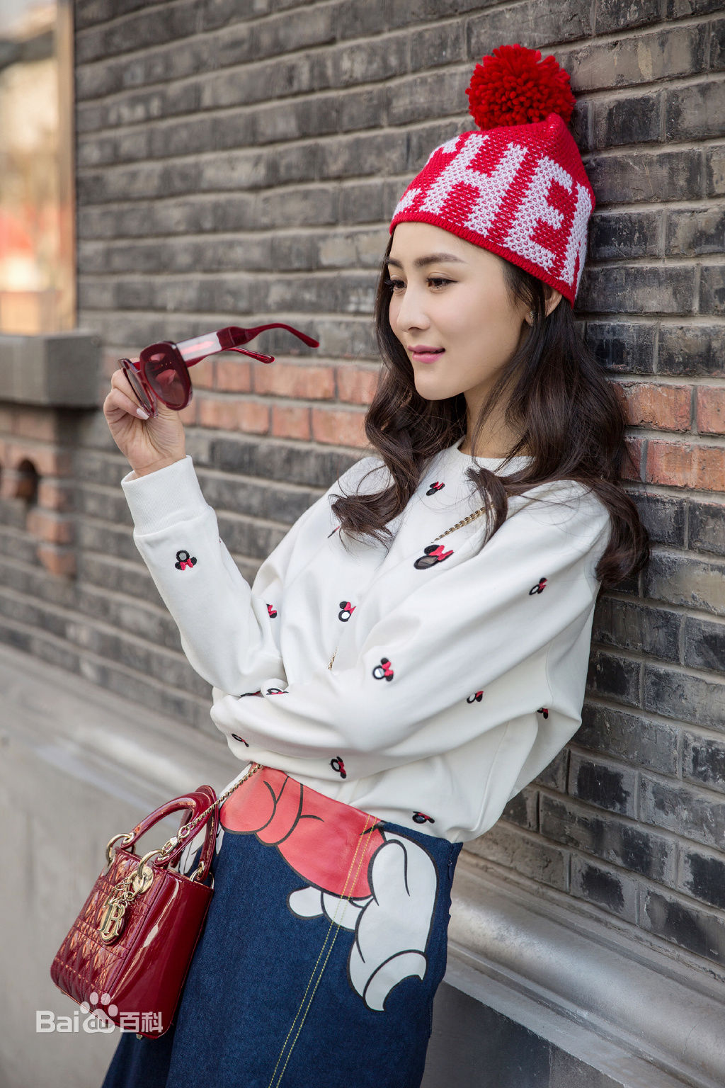 张维娜街拍壁纸壁纸