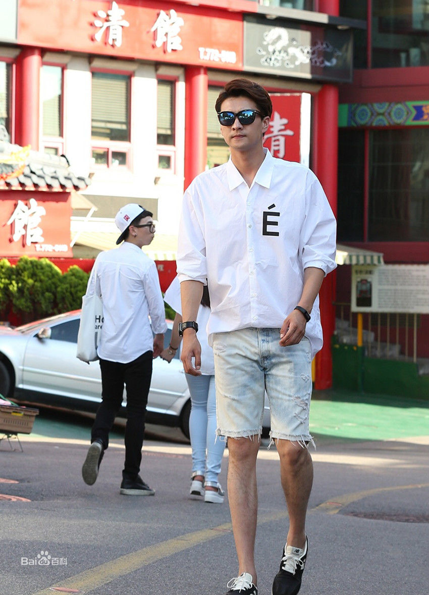 高仁任韩国仁川旅游亲善大使前后照片