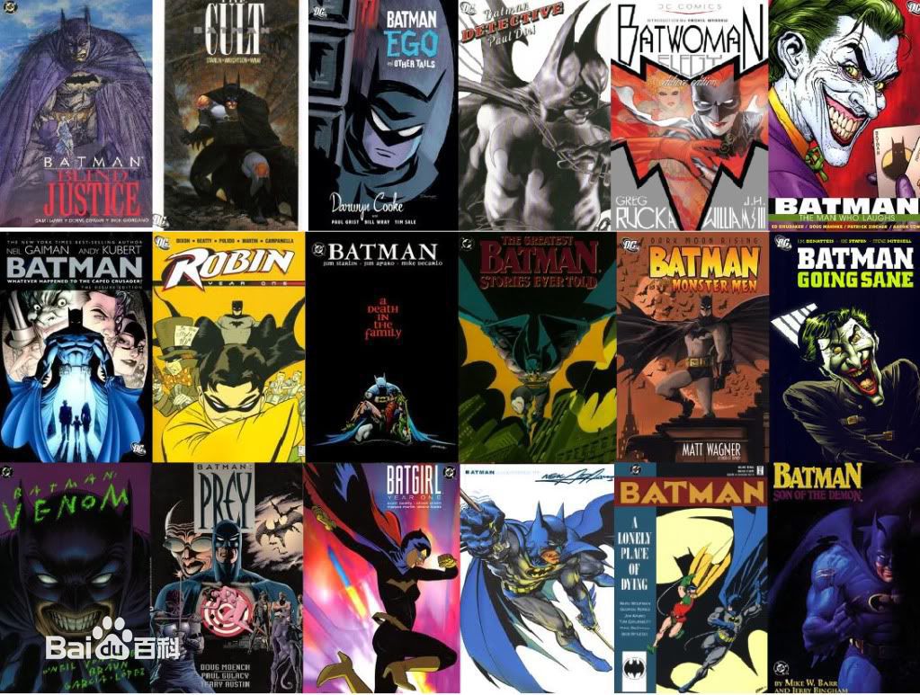 布鲁斯·韦恩(Bruce Wayne)蝙蝠侠漫画生活照