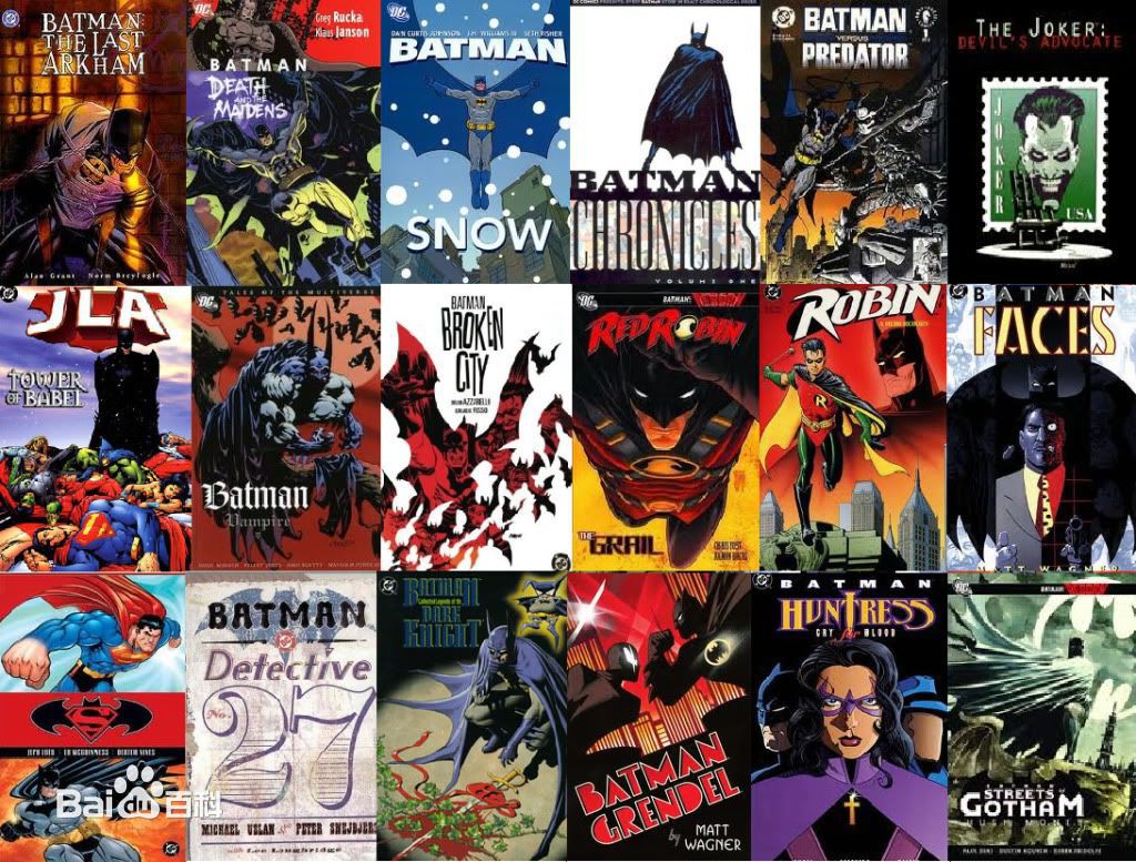 布鲁斯·韦恩(Bruce Wayne)蝙蝠侠漫画生活照