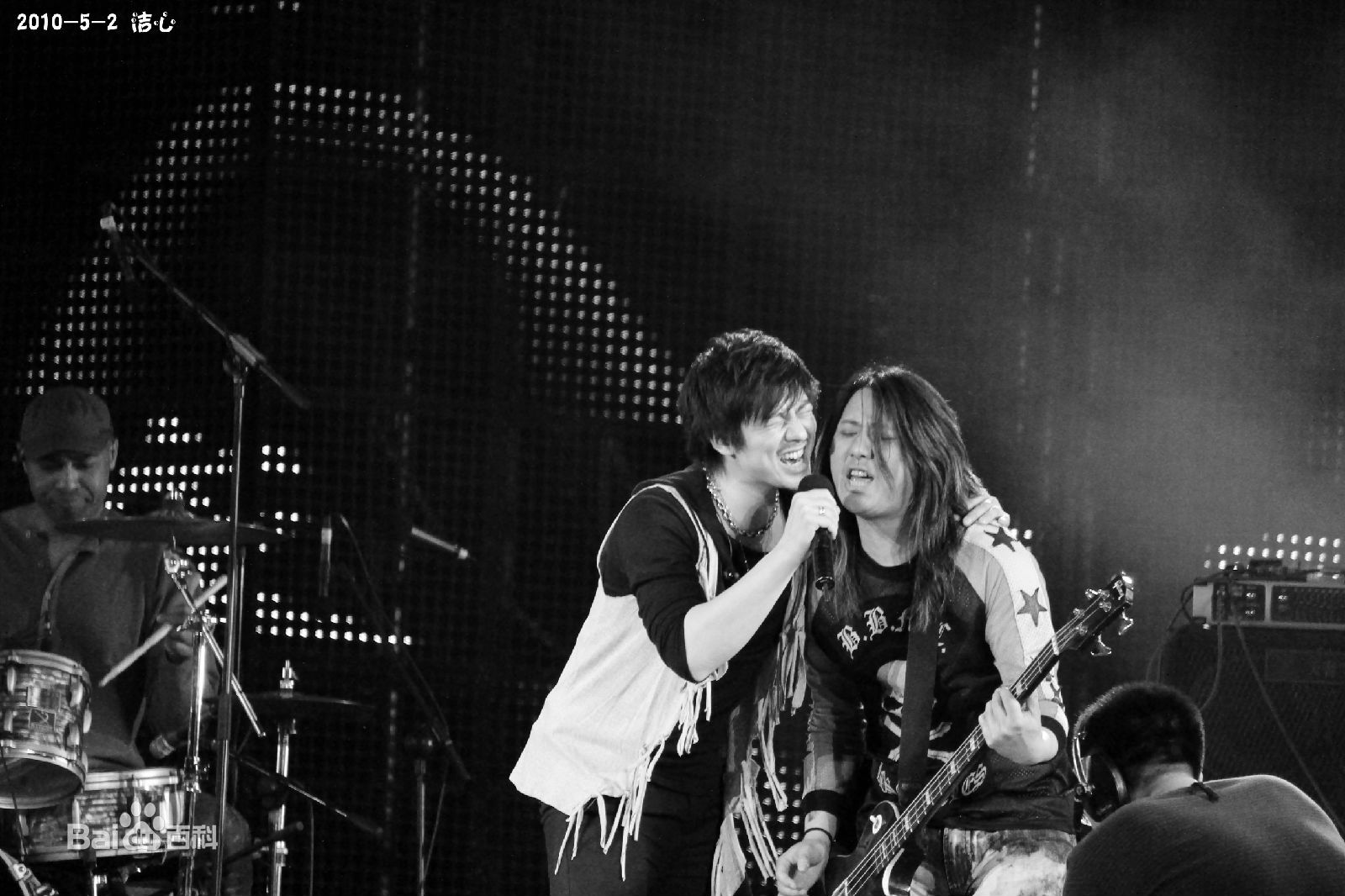 信乐团(Shin)2010年北京朝阳音乐节前后照片