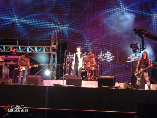 信乐团(Shin)2010年北京朝阳音乐节前后照片