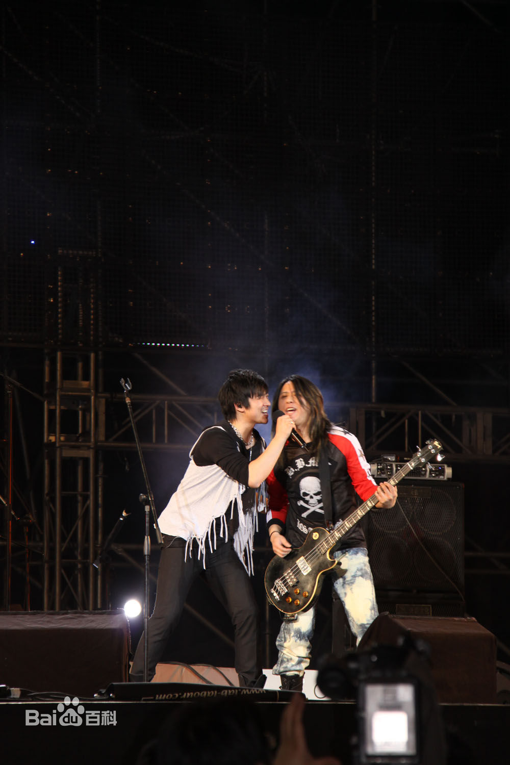 信乐团(Shin)2010年北京朝阳音乐节前后照片