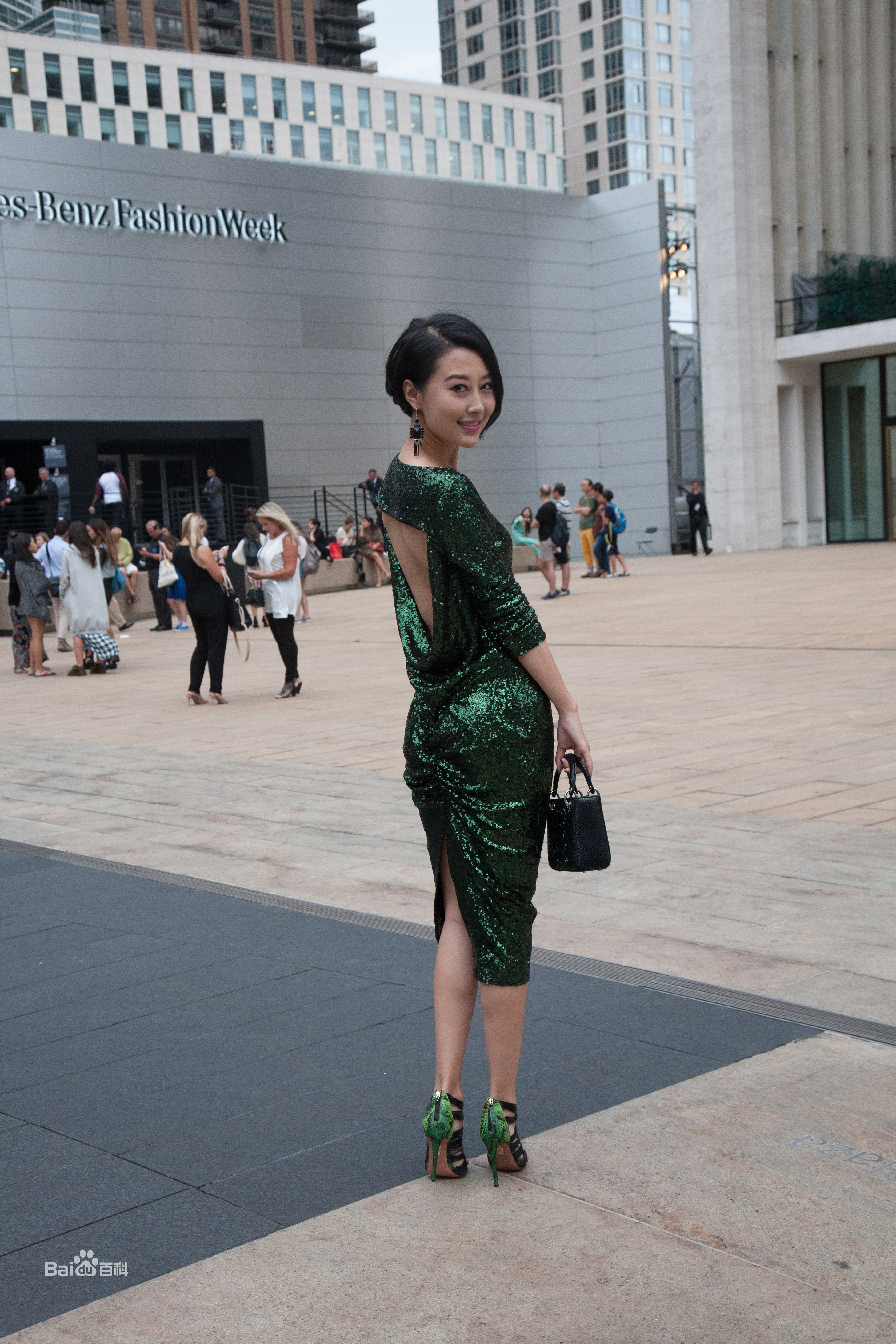 马梓涵(Ivy)纽约时装周生活照