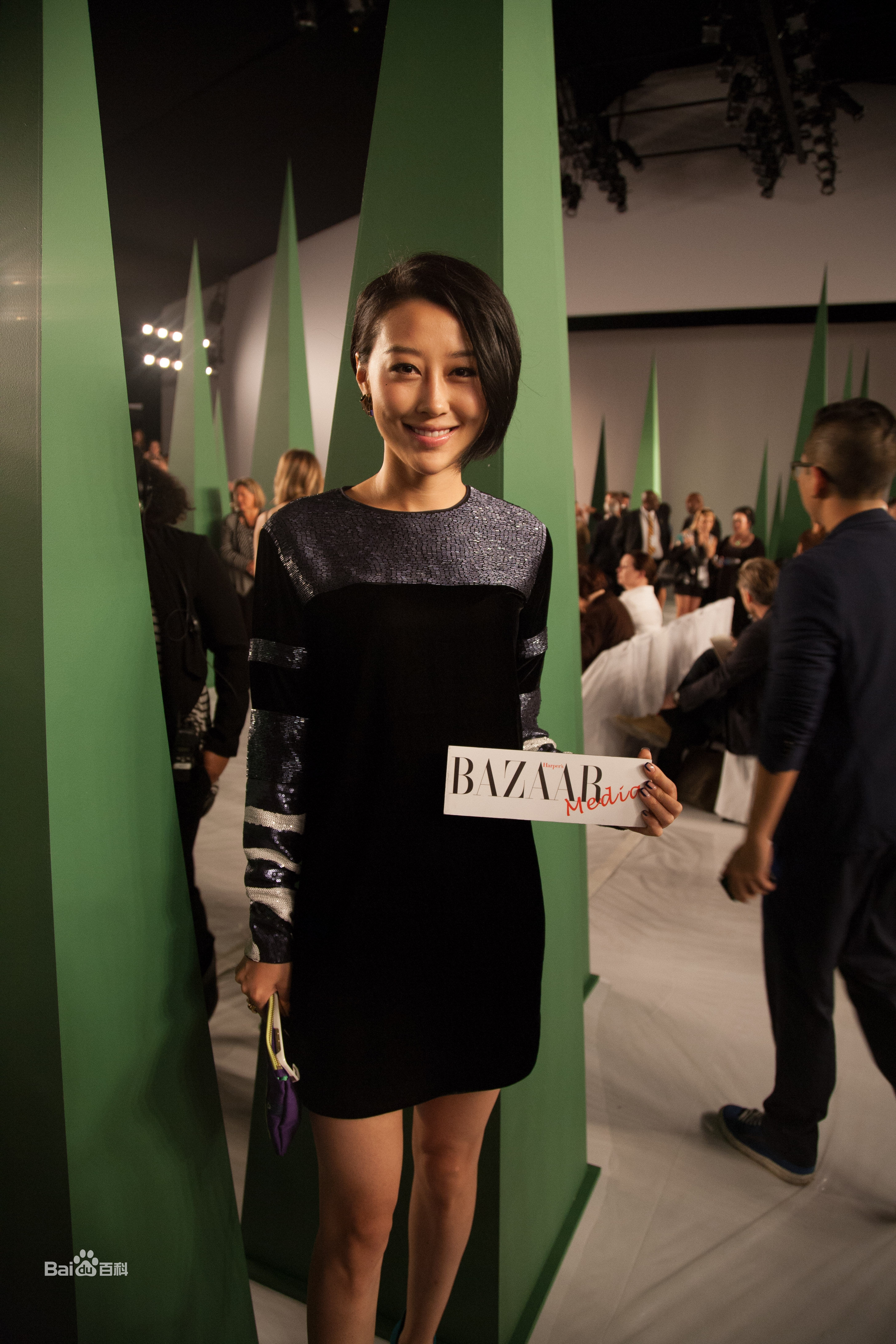 马梓涵(Ivy)纽约时装周生活照