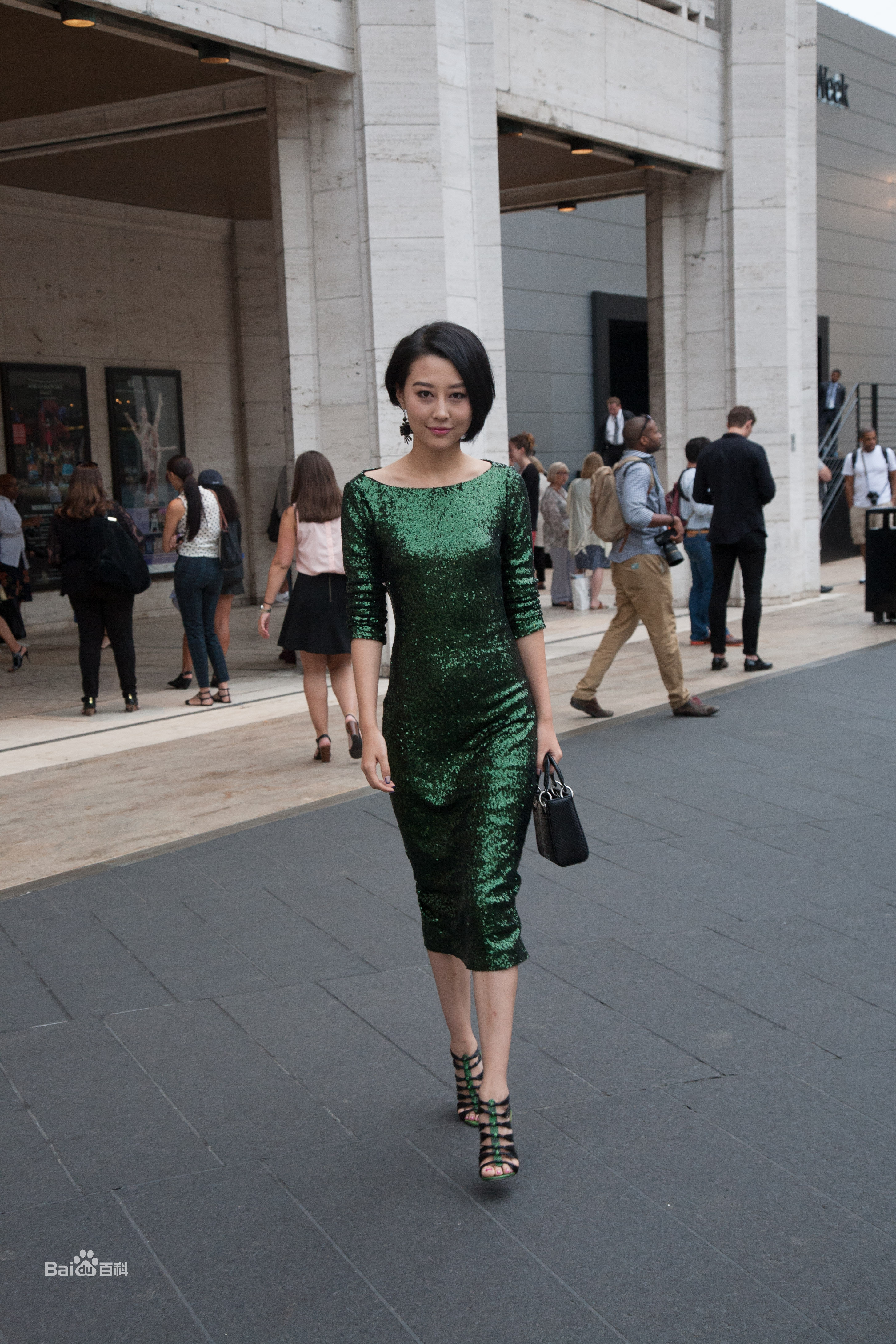 马梓涵(Ivy)纽约时装周生活照