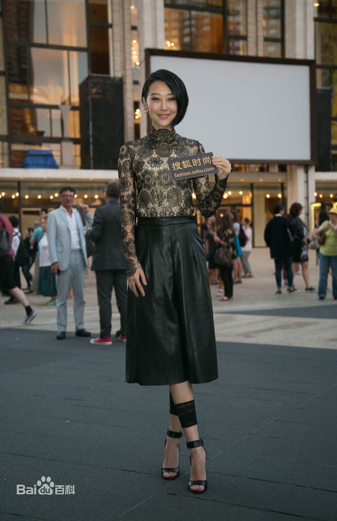 马梓涵(Ivy)纽约时装周生活照