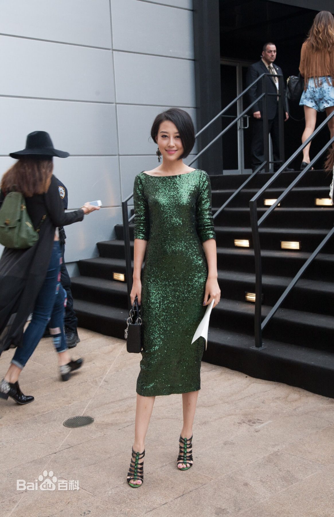 马梓涵(Ivy)纽约时装周生活照