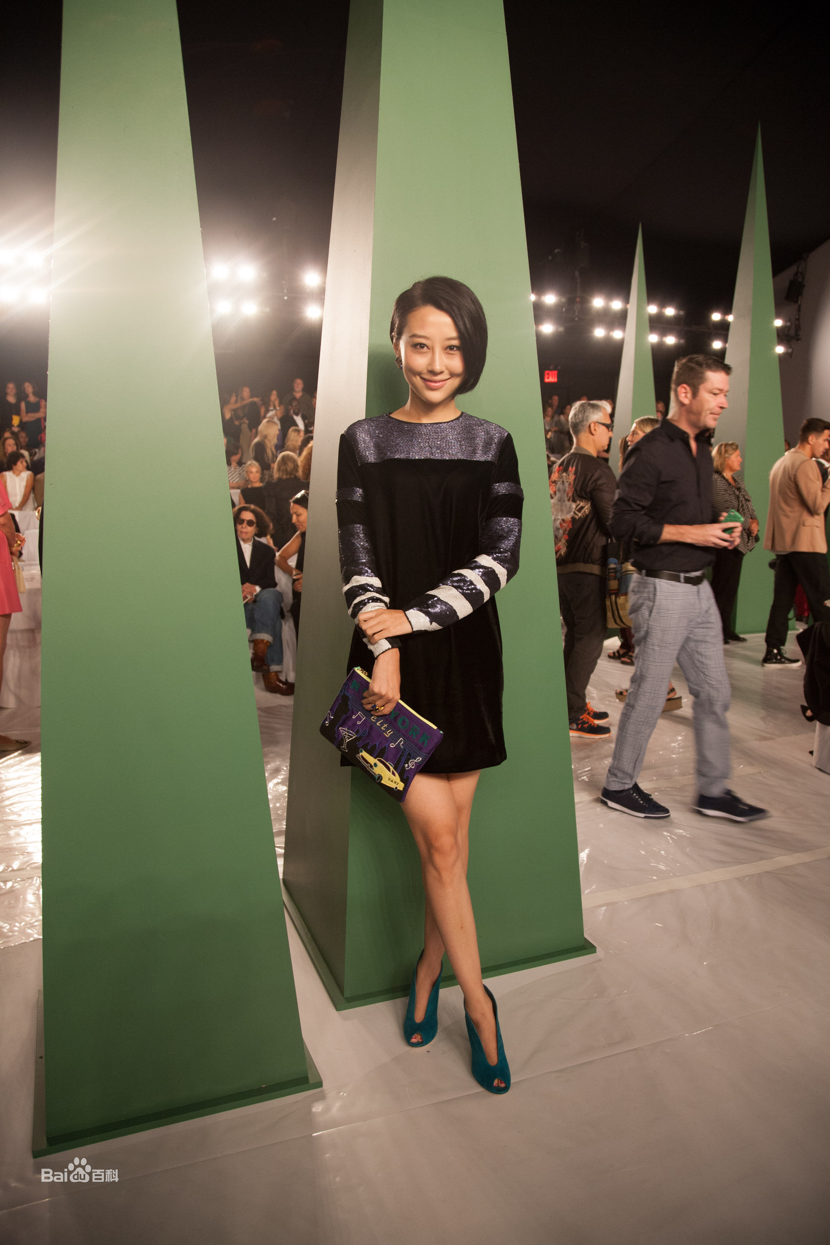 马梓涵(Ivy)纽约时装周生活照