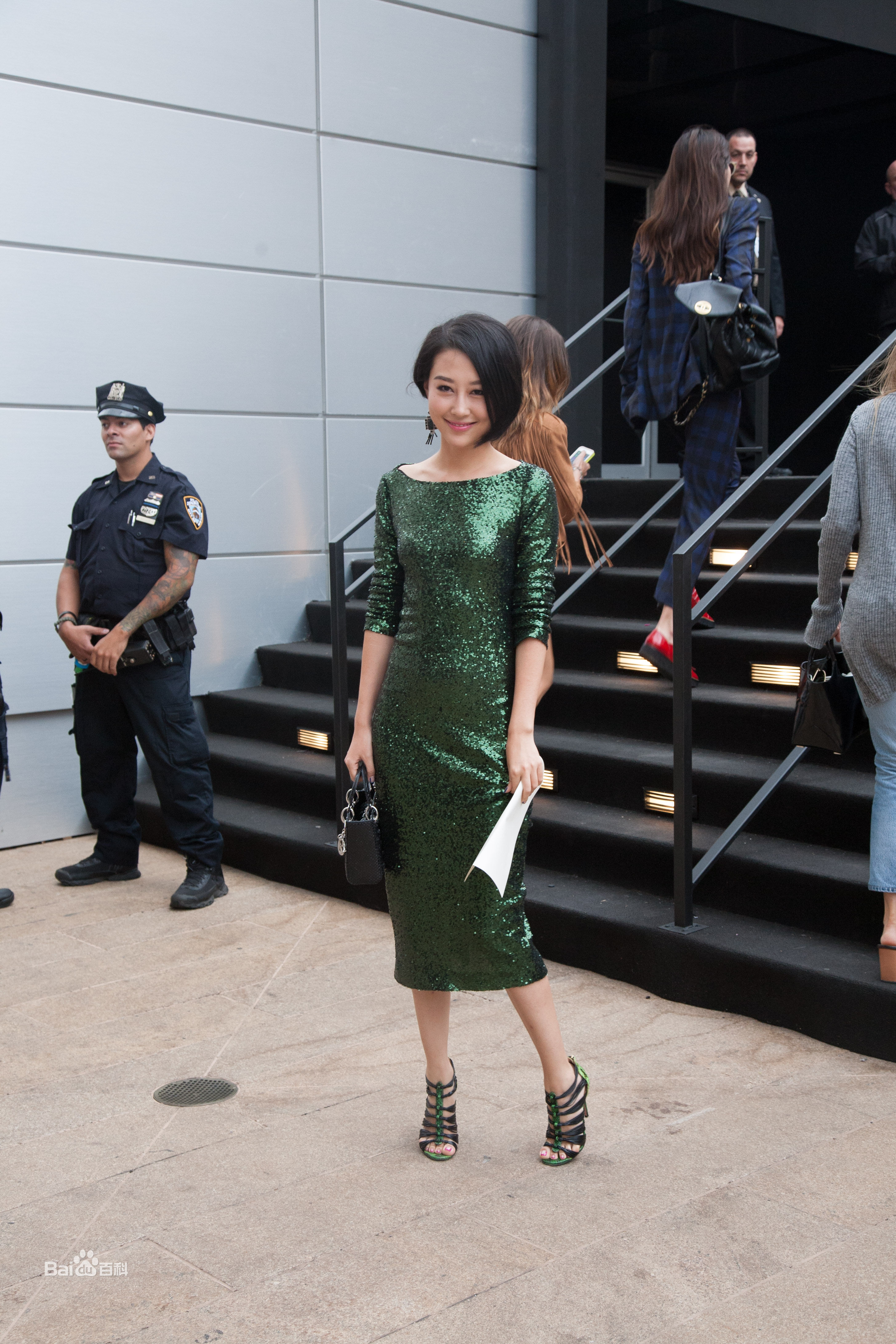 马梓涵(Ivy)纽约时装周生活照