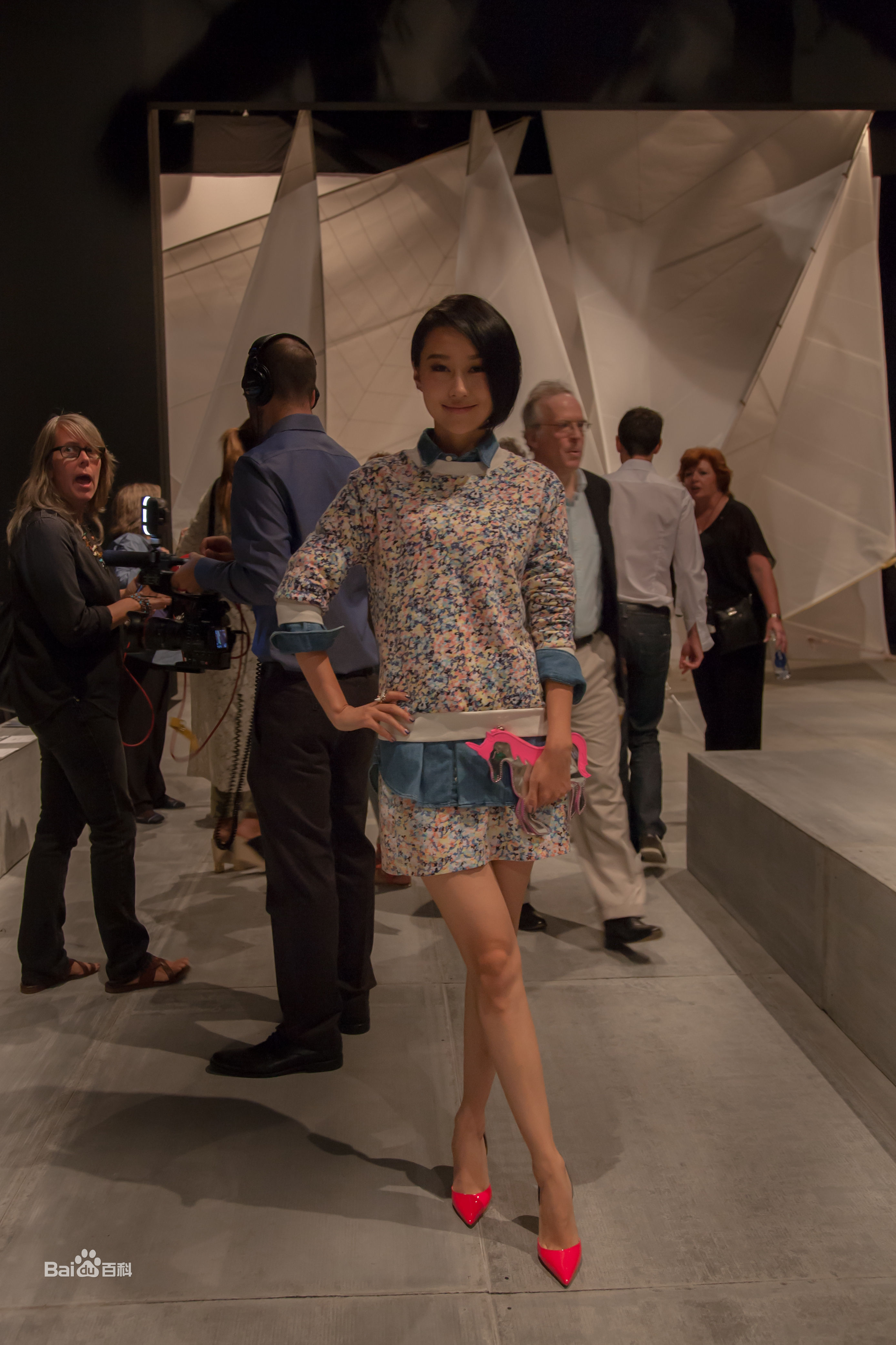 马梓涵(Ivy)纽约时装周生活照